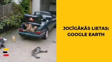 ŠOKĒJOŠI!!! Kadri, kurus caur “GOOGLE EARTH” pamanīt! 