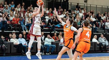 Latvijas basketbolistēm EČ kvalifikācijas mājas spēle pret Igauniju